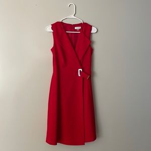 Calvin Klein Red Dress